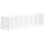 Arriate de gaviones de hierro galvanizado 400x100x100 cm en Macetas y jardineras | Comprar online en Foru.es