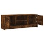 Mueble de TV madera de ingeniería roble ahumado 102x30x37,5 cm de vidaXL, Muebles TV - Ref: Foro24-823258, Precio: 57,89 €, D...