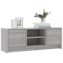 Mueble para TV madera de ingeniería gris Sonoma 102x30x37,5 cm de vidaXL, Muebles TV - Ref: Foro24-823259, Precio: 61,88 €, D...
