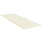 Cojín de tumbona de tela Oxford crema 186x58x4 cm en Decoración | Comprar online en Foru.es