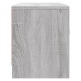 Mueble para TV madera de ingeniería gris Sonoma 102x30x37,5 cm de vidaXL, Muebles TV - Ref: Foro24-823259, Precio: 61,88 €, D...