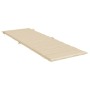 Cojín de tumbona de tela Oxford beige 186x58x4 cm en Decoración | Comprar online en Foru.es