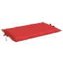 Cojín de tumbona de tela Oxford rojo 186x58x4 cm en Decoración | Comprar online en Foru.es