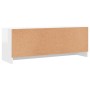 Mueble de TV madera de ingeniería blanco brillo 102x30x37,5 cm de vidaXL, Muebles TV - Ref: Foro24-823255, Precio: 63,02 €, D...