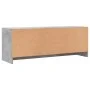 Mueble de TV madera de ingeniería gris hormigón 102x30x37,5 cm de vidaXL, Muebles TV - Ref: Foro24-823257, Precio: 58,52 €, D...