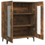 Aparador de madera de ingeniería roble ahumado 69,5x34x90 cm de vidaXL, Aparadores - Ref: Foro24-817336, Precio: 78,82 €, Des...