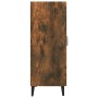 Aparador de madera de ingeniería roble ahumado 69,5x34x90 cm de vidaXL, Aparadores - Ref: Foro24-817336, Precio: 78,82 €, Des...