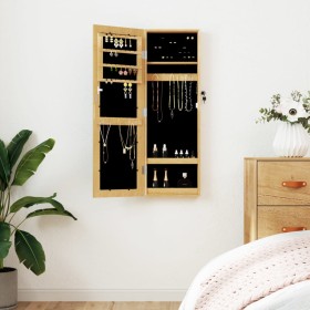 Espejo con joyero de pared 30x8,5x90 cm de vidaXL, Espejos - Ref: Foro24-353213, Precio: 94,13 €, Descuento: %