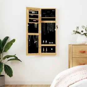 Espejo con joyero de pared 30x8,5x90 cm de vidaXL, Espejos - Ref: Foro24-353213, Precio: 88,81 €, Descuento: %