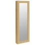 Espejo con joyero de pared 30x8,5x90 cm de vidaXL, Espejos - Ref: Foro24-353213, Precio: 88,81 €, Descuento: %