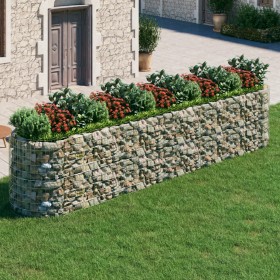 Arriate de gaviones de hierro galvanizado 500x100x100 cm en Macetas y jardineras | Comprar online en Foru.es