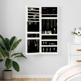 White wall mirror with jewelry box 37.5x10x106 cm by vidaXL, Mirrors - Ref: Foro24-353217, Price: 100,25 €, Discount: %