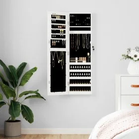 White wall mirror with jewelry box 30x8.5x106 cm by vidaXL, Mirrors - Ref: Foro24-353214, Price: 95,00 €, Discount: %