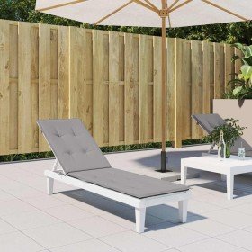 Cojín para tumbona gris (75+105)x50x4 cm en Decoración | Comprar online en Foru.es