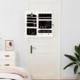 Espejo con joyero de pared blanco 37,5x10x67 cm de vidaXL, Espejos - Ref: Foro24-353220, Precio: 77,97 €, Descuento: %