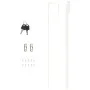 Espejo con joyero de pared blanco 37,5x10x67 cm de vidaXL, Espejos - Ref: Foro24-353220, Precio: 77,97 €, Descuento: %
