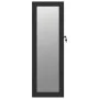 Espejo con joyero de pared negro 30x8,5x90 cm de vidaXL, Espejos - Ref: Foro24-353212, Precio: 77,05 €, Descuento: %