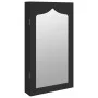 Schwarzer Wandspiegel mit Schmuckschatulle 37,5x10x67 cm von vidaXL, Spiegel - Ref: Foro24-353221, Preis: 82,52 €, Rabatt: %