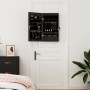 Espejo con joyero de pared negro 37,5x10x67 cm de vidaXL, Espejos - Ref: Foro24-353221, Precio: 84,03 €, Descuento: %