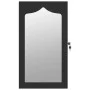 Schwarzer Wandspiegel mit Schmuckschatulle 37,5x10x67 cm von vidaXL, Spiegel - Ref: Foro24-353221, Preis: 82,52 €, Rabatt: %