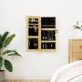 Espejo con joyero de pared 30x8,5x67 cm de vidaXL, Espejos - Ref: Foro24-353210, Precio: 74,25 €, Descuento: %