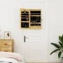 Espejo con joyero de pared 37,5x10x67 cm de vidaXL, Espejos - Ref: Foro24-353222, Precio: 86,90 €, Descuento: %