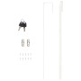 Espejo con joyero de pared negro 37,5x10x106 cm de vidaXL, Espejos - Ref: Foro24-353218, Precio: 107,99 €, Descuento: %