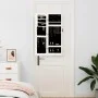 Espejo con joyero de pared blanco 30x8,5x90 cm de vidaXL, Espejos - Ref: Foro24-353211, Precio: 91,44 €, Descuento: %