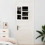 Espejo con joyero de pared blanco 30x8,5x67 cm de vidaXL, Espejos - Ref: Foro24-353208, Precio: 73,29 €, Descuento: %