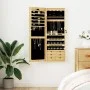 Espejo con joyero de pared 37,5x10x106 cm de vidaXL, Espejos - Ref: Foro24-353228, Precio: 124,93 €, Descuento: %