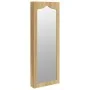 Espejo con joyero de pared 37,5x10x106 cm de vidaXL, Espejos - Ref: Foro24-353228, Precio: 124,93 €, Descuento: %