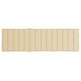 Cojín de tumbona de tela Oxford beige 200x50x3 cm en Decoración | Comprar online en Foru.es