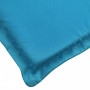 Cojín de tumbona de tela Oxford azul 200x50x3 cm en Decoración | Comprar online en Foru.es