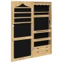 Espejo con joyero de pared 37,5x10x90 cm de vidaXL, Espejos - Ref: Foro24-353225, Precio: 95,32 €, Descuento: %