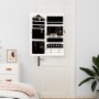 Espejo con joyero de pared blanco 37,5x10x90 cm de vidaXL, Espejos - Ref: Foro24-353223, Precio: 94,14 €, Descuento: %