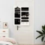 Espejo con joyero de pared blanco 37,5x10x90 cm de vidaXL, Espejos - Ref: Foro24-353223, Precio: 92,54 €, Descuento: %