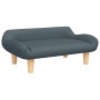 Sofá para niños de tela gris oscuro 70x40x24 cm de vidaXL, Mobiliario para bebés y niños pequeños - Ref: Foro24-3196345, Prec...