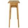 Mesa consola de madera de teca maciza 120x35x75 cm de vidaXL, Mesas auxiliares - Ref: Foro24-288846, Precio: 150,94 €, Descue...