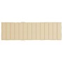 Cojín de tumbona de tela Oxford beige 200x70x3 cm en Decoración | Comprar online en Foru.es