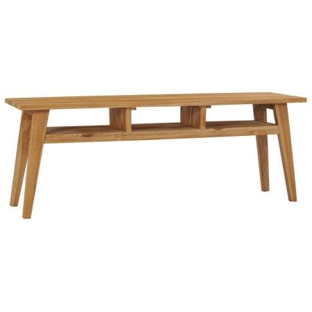 Mueble para TV madera maciza de teca 120x35x45 cm de vidaXL, Muebles TV - Ref: Foro24-288847, Precio: 154,84 €, Descuento: %