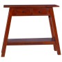 Mesa consola clásica de madera maciza caoba marrón 90x30x75cm de vidaXL, Mesas auxiliares - Ref: Foro24-288892, Precio: 129,6...