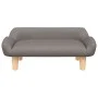 Sofá para niños de tela gris taupé 70x40x24 cm de vidaXL, Mobiliario para bebés y niños pequeños - Ref: Foro24-3196347, Preci...