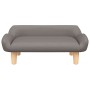 Sofá para niños de tela gris taupé 70x40x24 cm de vidaXL, Mobiliario para bebés y niños pequeños - Ref: Foro24-3196347, Preci...