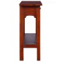 Mesa consola clásica de madera maciza caoba marrón 90x30x75cm de vidaXL, Mesas auxiliares - Ref: Foro24-288892, Precio: 129,6...