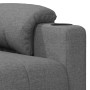 Sillón reclinable eléctrico tela gris claro en Sillones | Comprar online en Foru.es