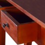 Mesa consola clásica de madera maciza caoba marrón 90x30x75cm de vidaXL, Mesas auxiliares - Ref: Foro24-288892, Precio: 129,6...