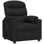 Sillón reclinable eléctrico de tela negro en Sillones | Comprar online en Foru.es