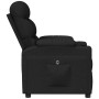 Sillón reclinable eléctrico de tela negro en Sillones | Comprar online en Foru.es
