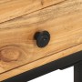 Mesa auxiliar forma de U madera maciza de acacia 45x30x61 cm de vidaXL, Mesas auxiliares - Ref: Foro24-289090, Precio: 82,63 ...