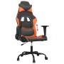 Silla gaming cuero sintético negro y naranja en Sillas gaming | Comprar online en Foru.es